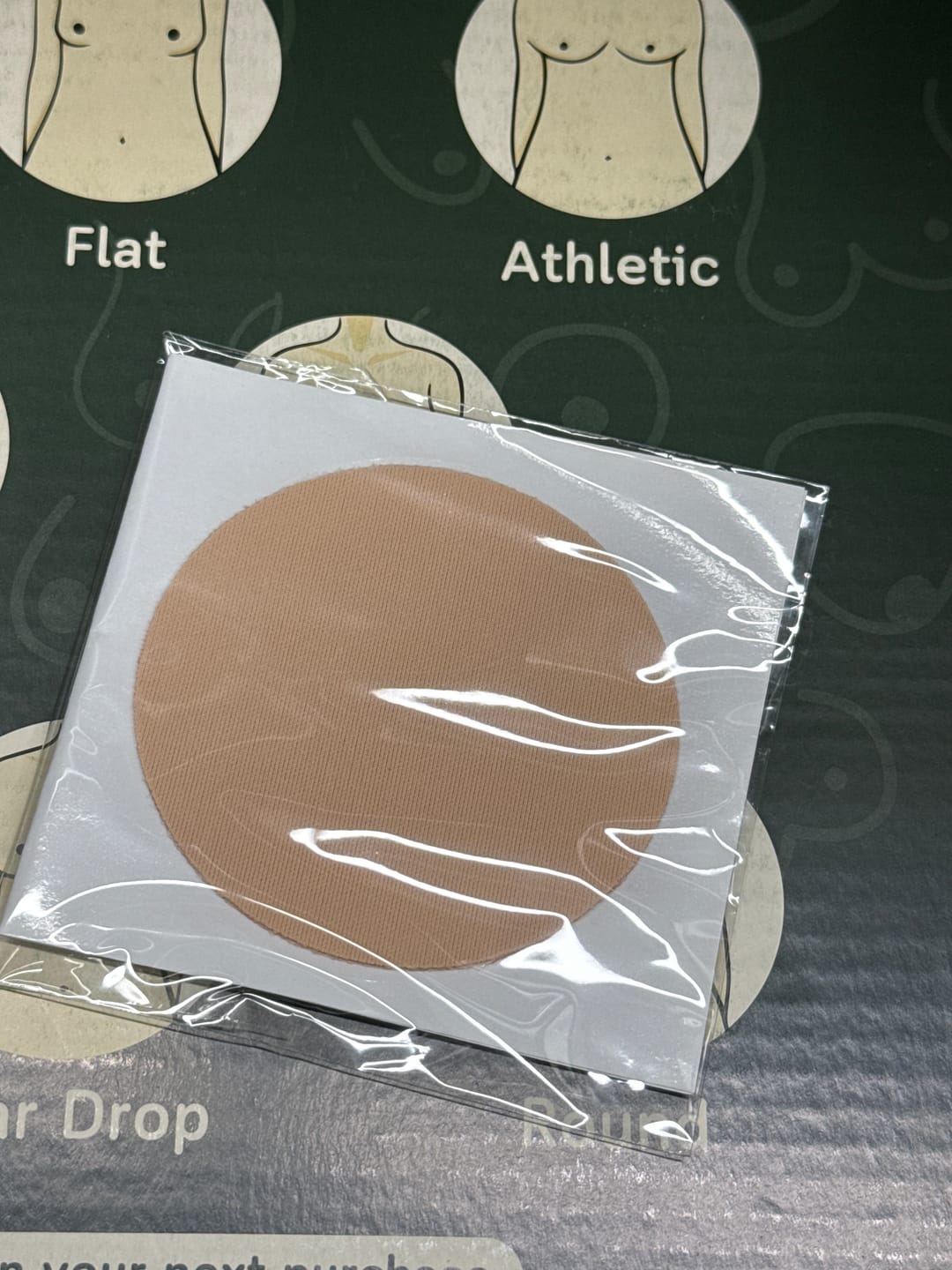 Customer photo review of [PWP] Nipple Cover Pad - Mix With Nubra In Bikini / Nubra In Skin (7CM)