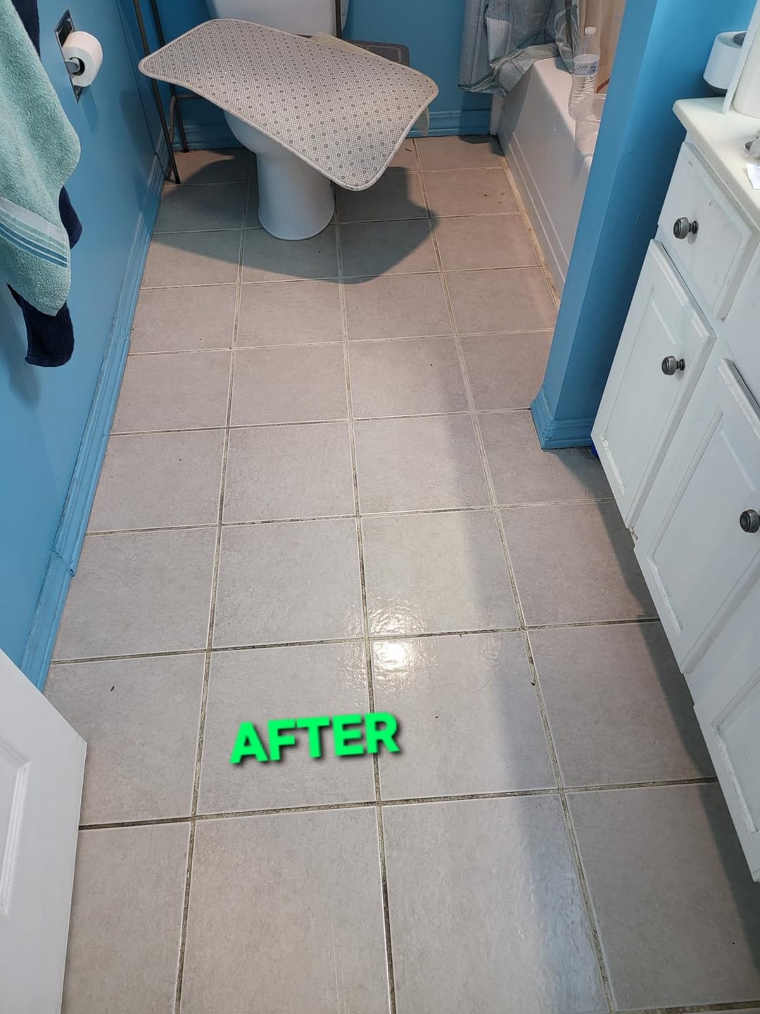 Customer photo review of ScrubMate - Extendable Electric Spin Scrubber