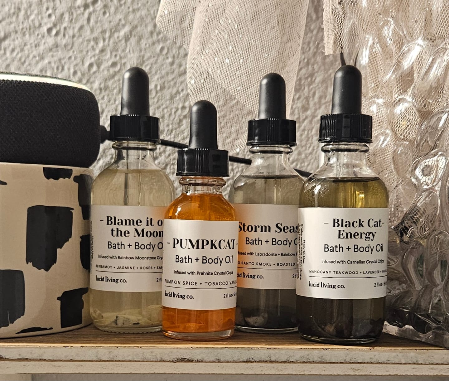 Customer photo review of Blame it on the Moon Bath & Body Oil