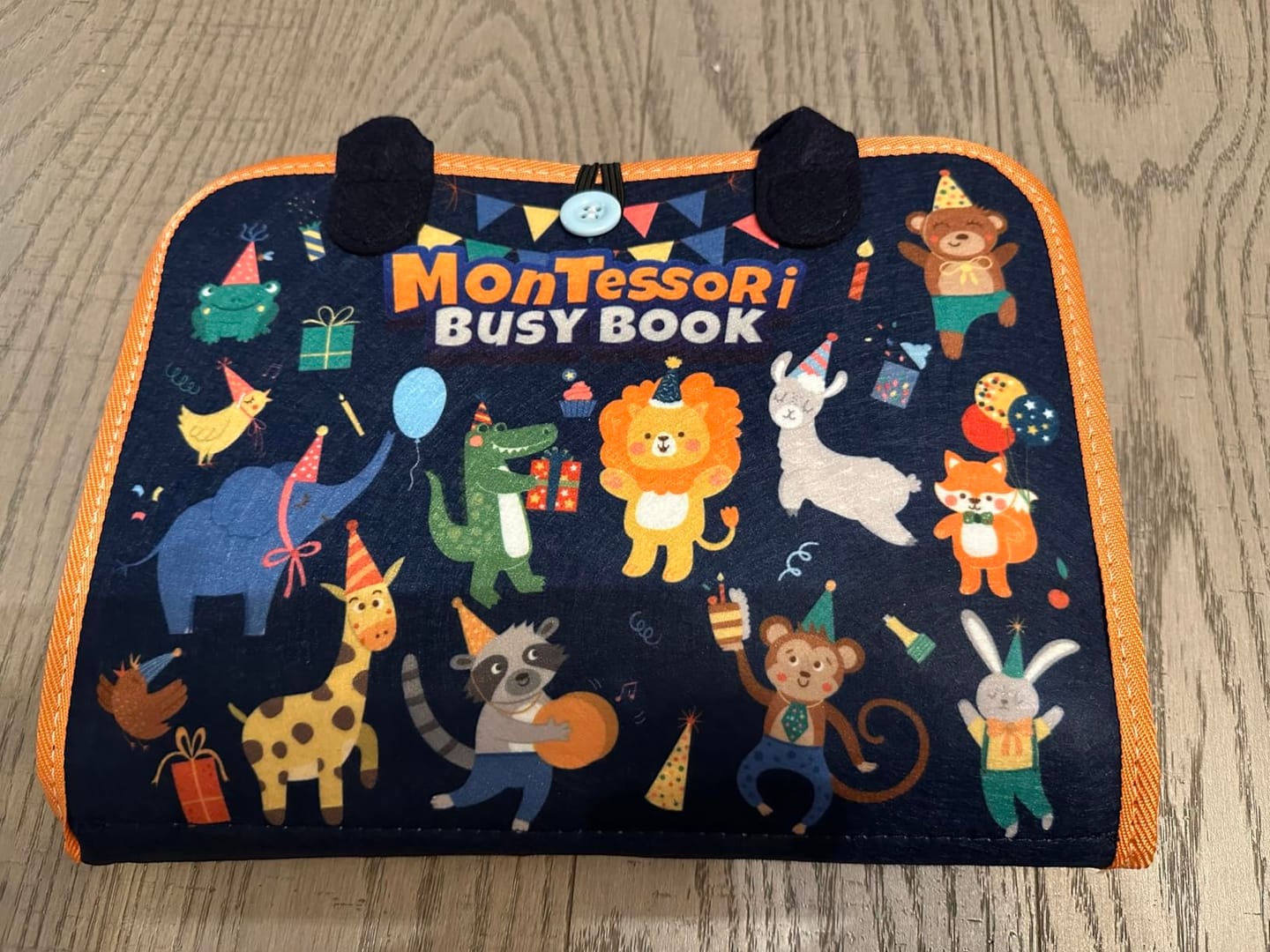 Customer photo review of Montessori Busy Book