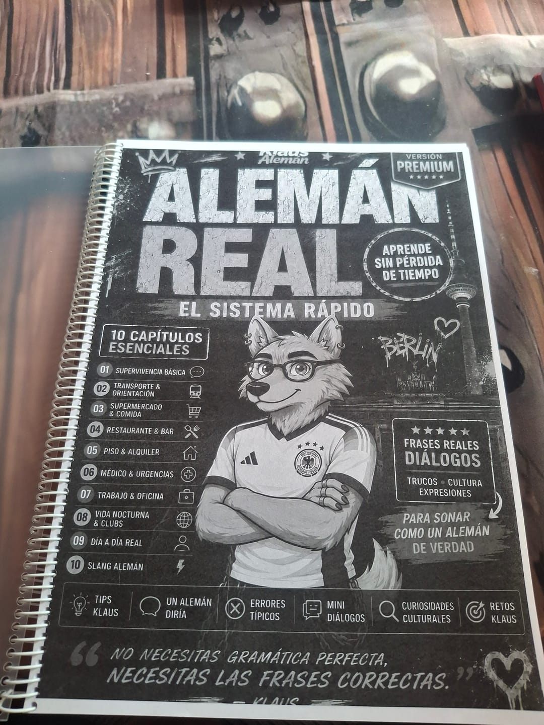 Customer photo review of El Método Klaus: Entiende y Habla Desde el Día 1