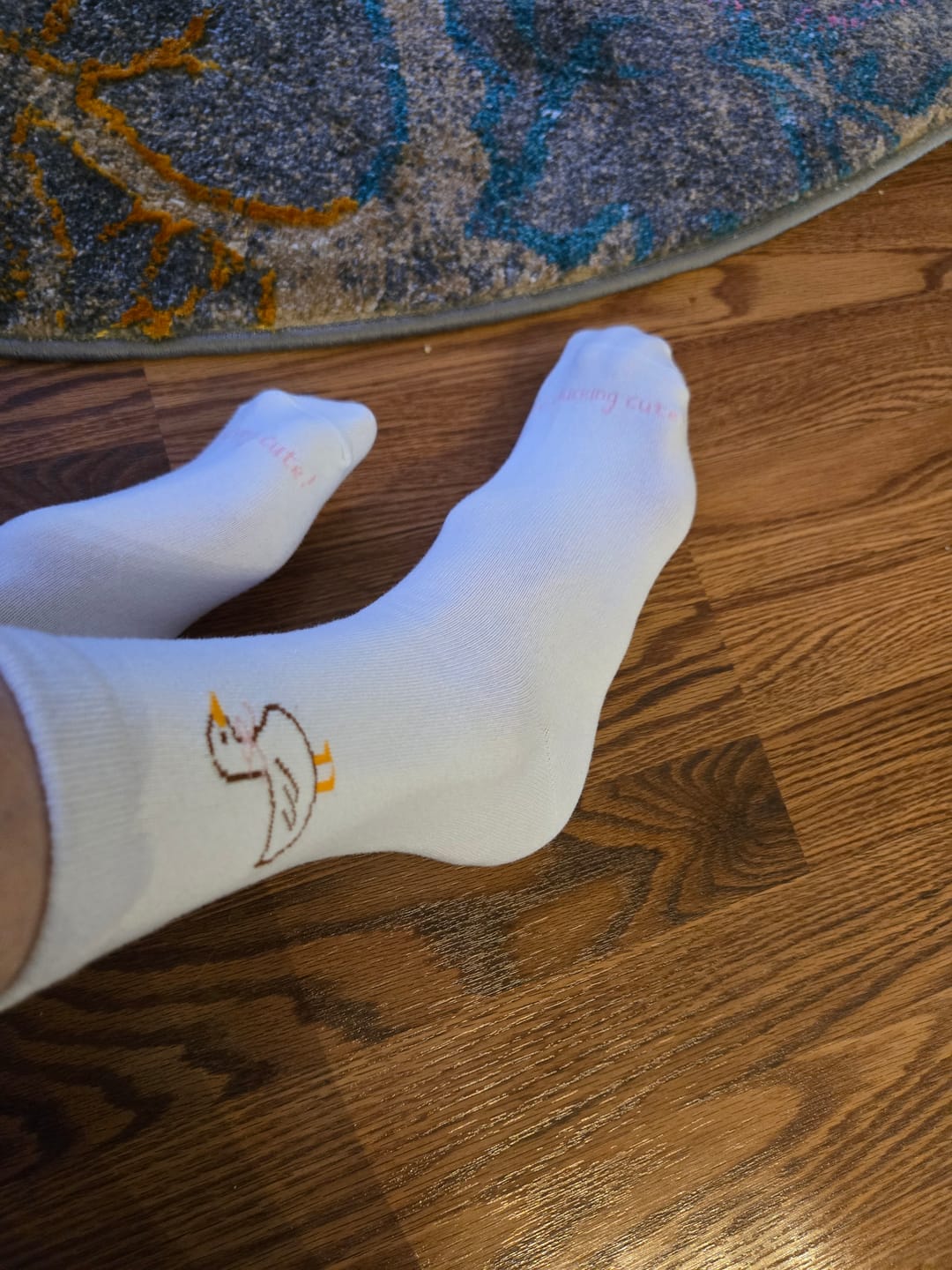 Customer photo review of DUCK - Crew Socks