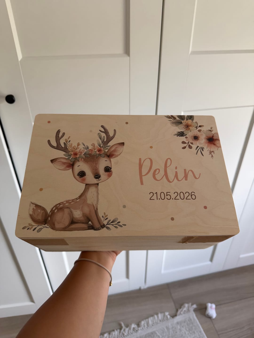 Customer photo review of Erinnerungsbox Baby - Baby Reh