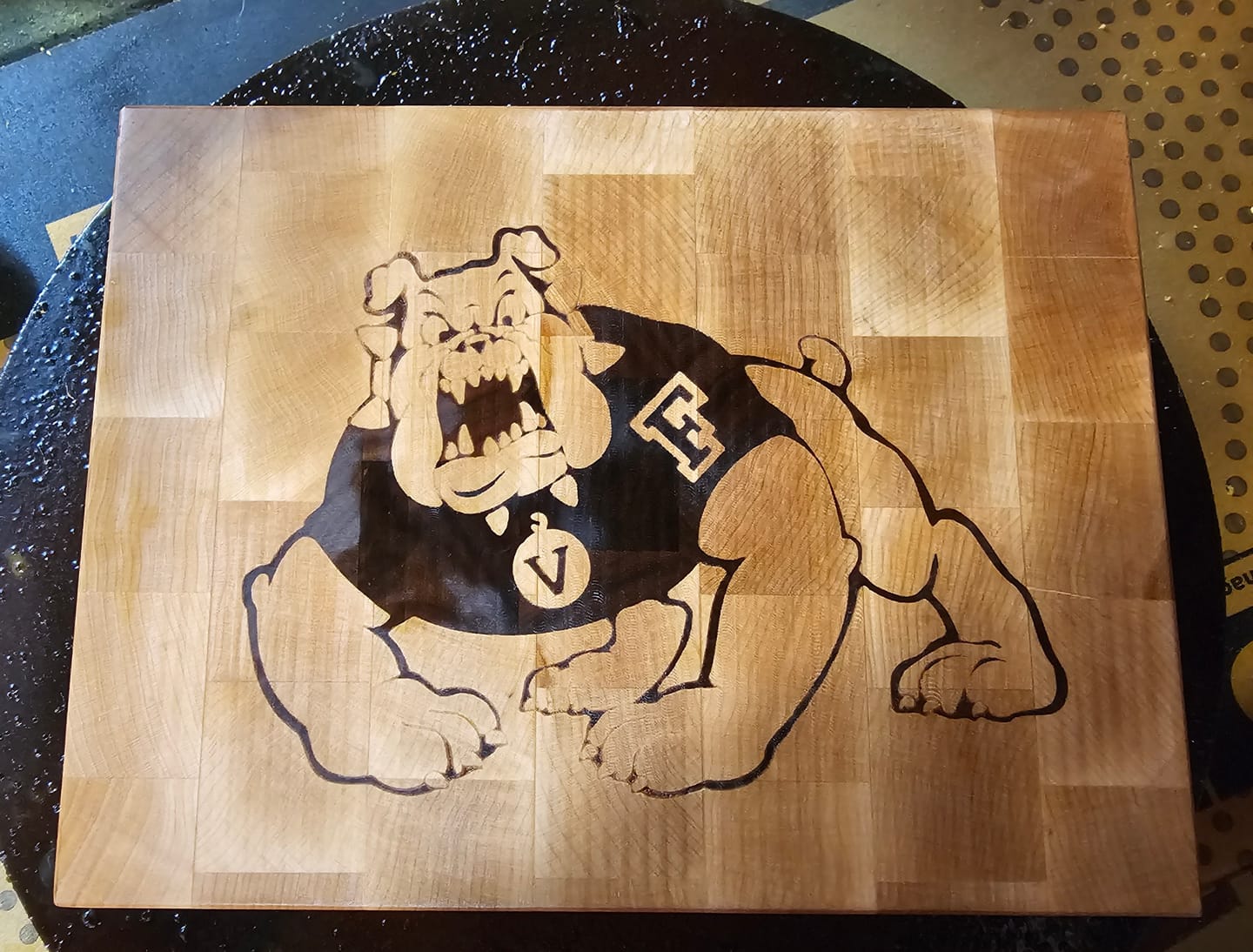 Customer photo review of Complete CNC Inlay Starter Kit (12"x9")