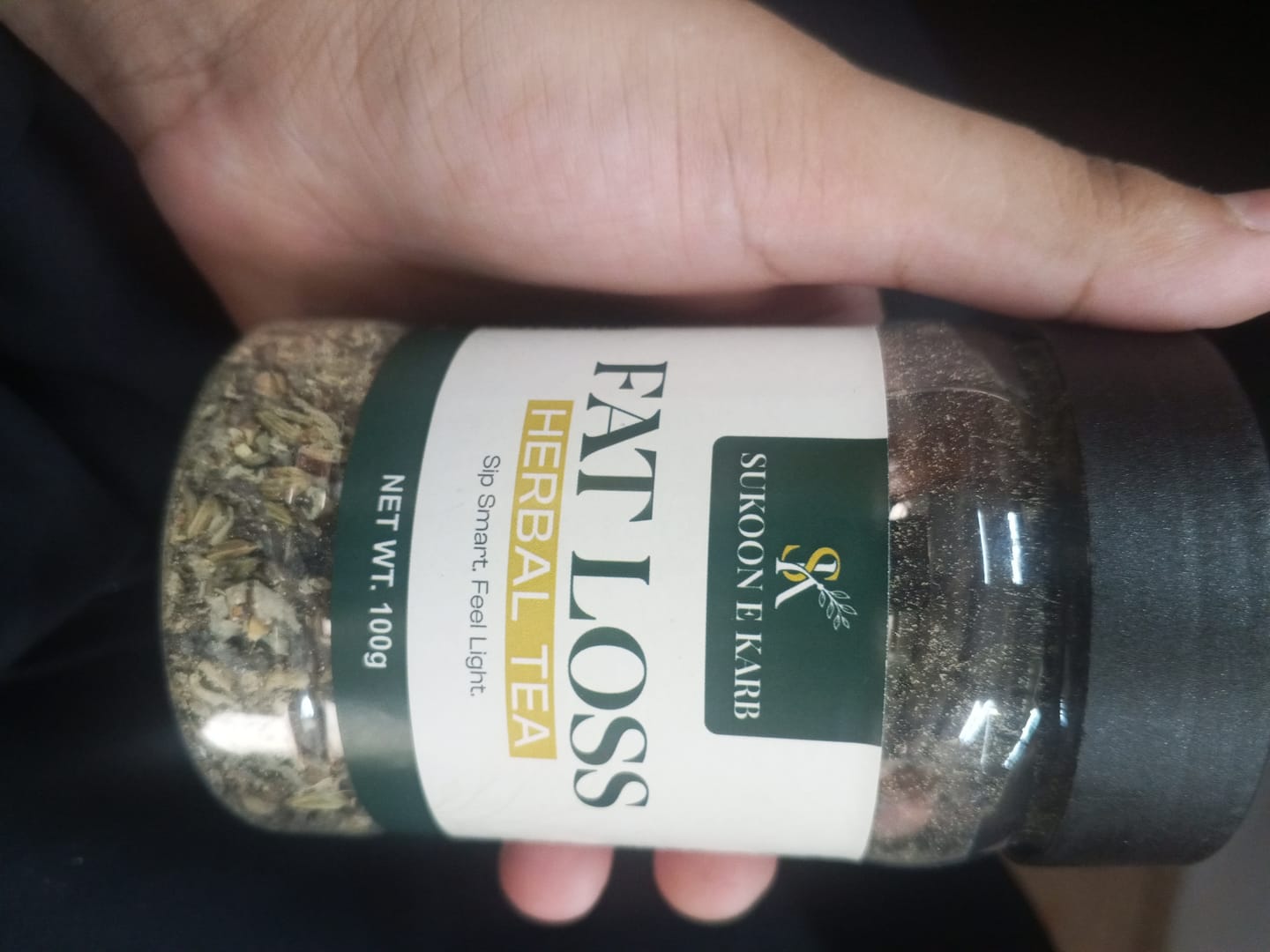 Customer photo review of FAT LOSS HERBAL TEA