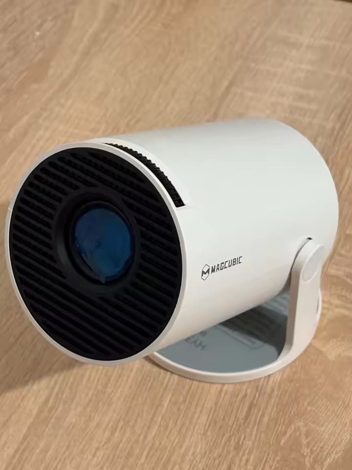 Customer photo review of WallCinema™ Pro – Portable Smart Projector with 4K Support