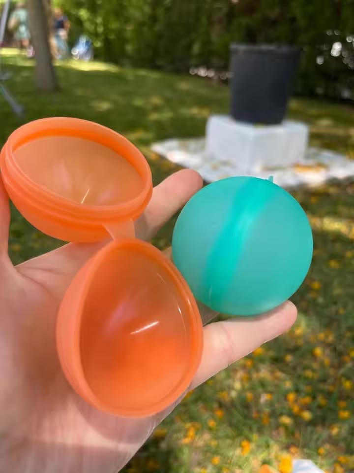 Customer photo review of SplashPods™ – Reusable Water Ball Set