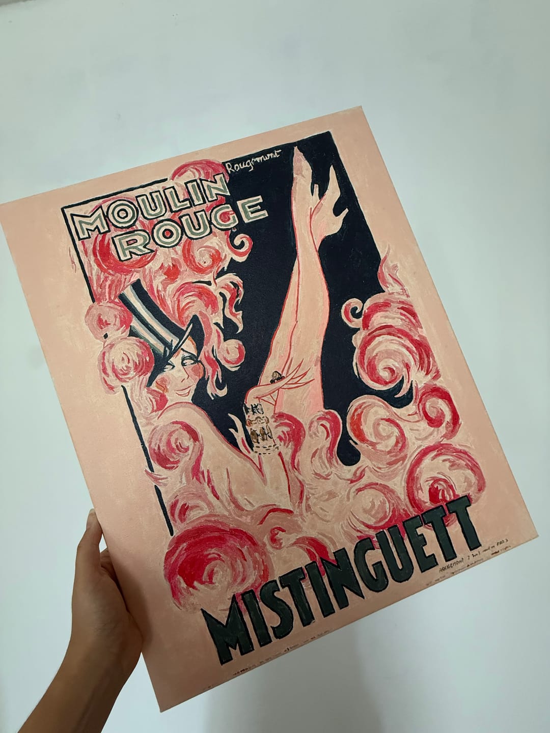 Customer photo review of Affiche Moulin Rouge - Mistinguett