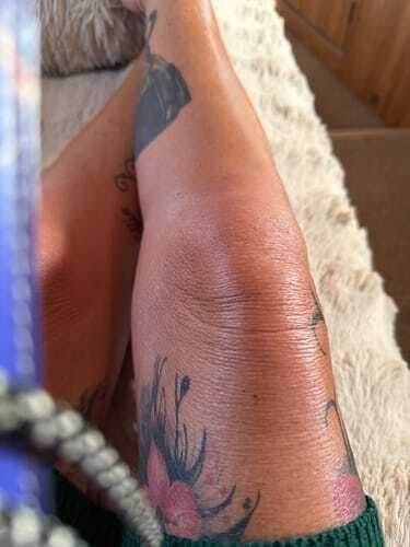 Customer photo review of Intensifying Tanning Cream - Watermelon