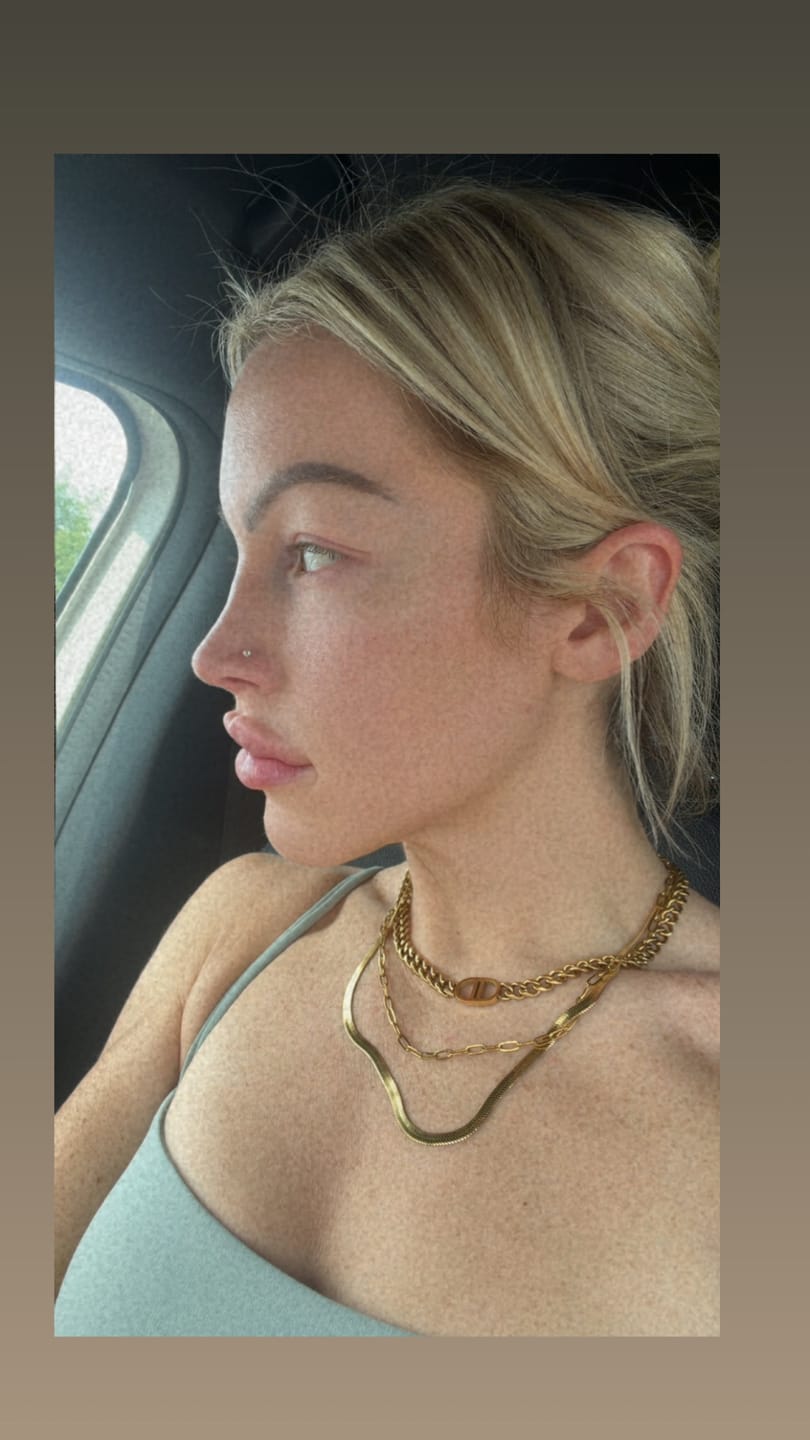 Customer photo review of Edgy Cuban Chain Choker