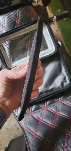 Customer photo review of Viking Magnetic Harley Davidson Motorcycle Tank Bag