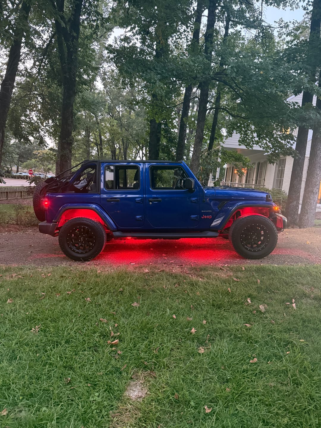 Customer photo review of JEEP Wrangler Emblem Overlay Decal Set | Fits JL, JK, TJ & YJ