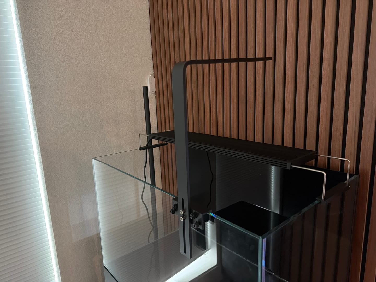 Customer photo review of Chihiros LED Lights Small Hanging Stand Kit - For US Purchase Only
