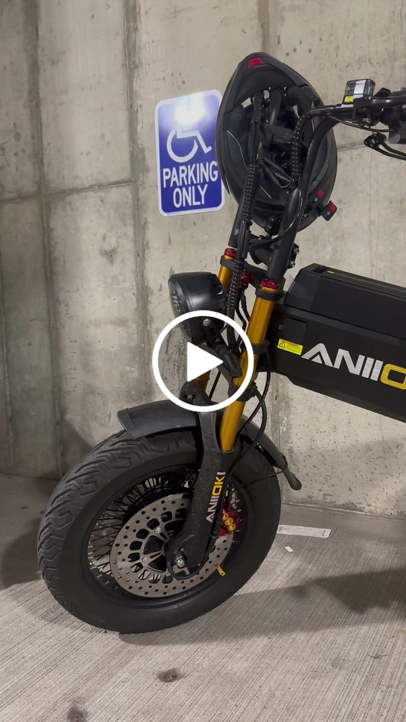 Customer video review of Aniioki A8 Pro Max GT eBike