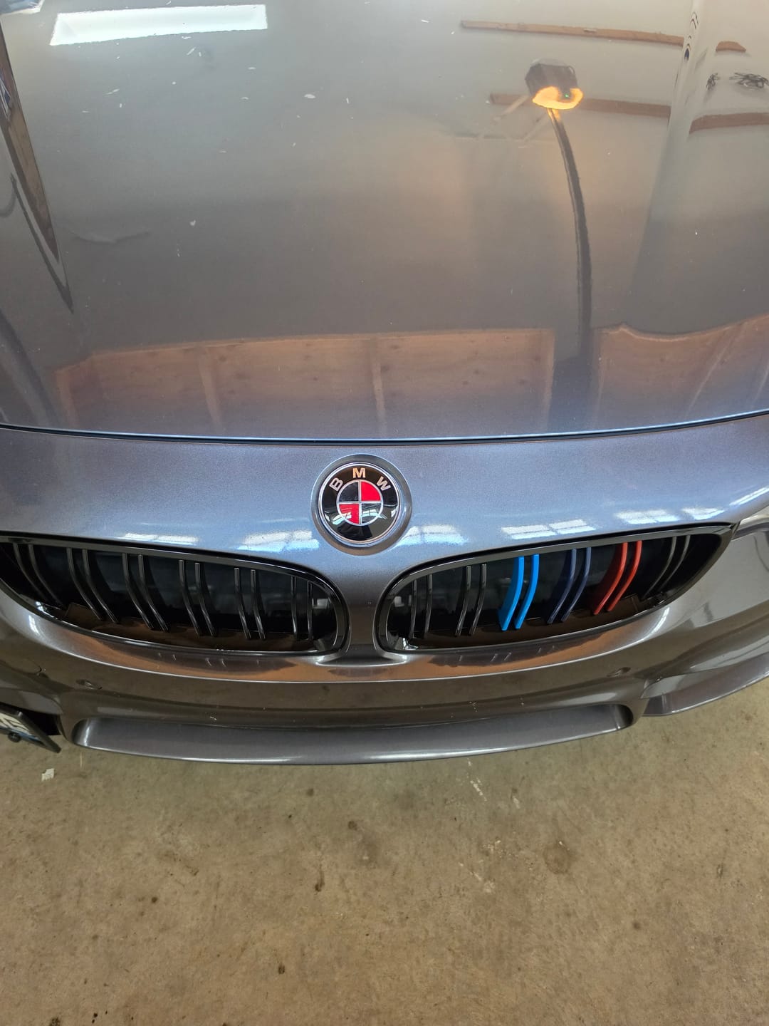 Customer photo review of BMW EMBLEM BADGES - RED & BLACK