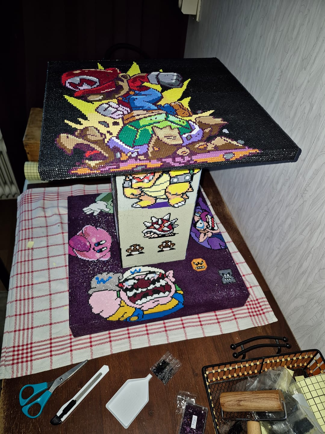 Customer photo review of Diamond painting - losse steentjes vierkant kleur 3833