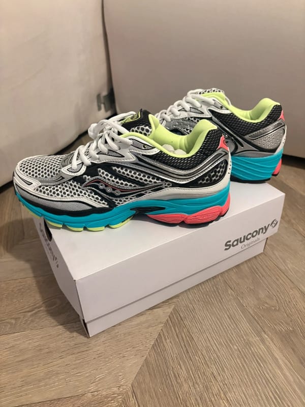 Customer photo review of Saucony ProGrid Omni 9 Silver Mutant