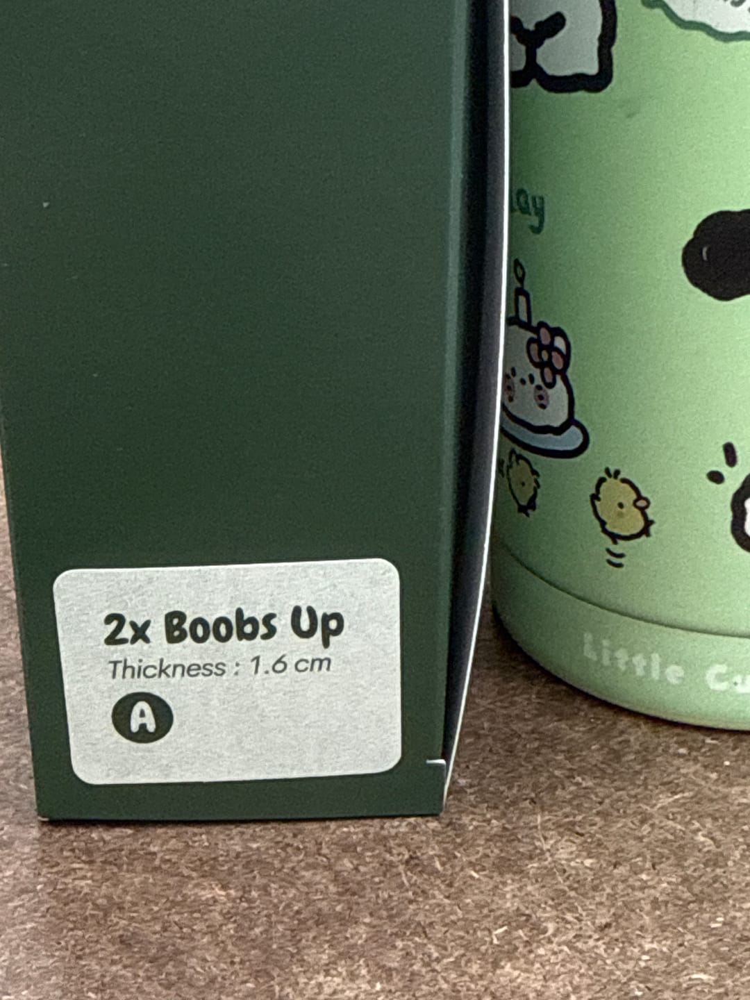 Customer photo review of 2X Boobs Up Nubra In Skin (1.6 cm)