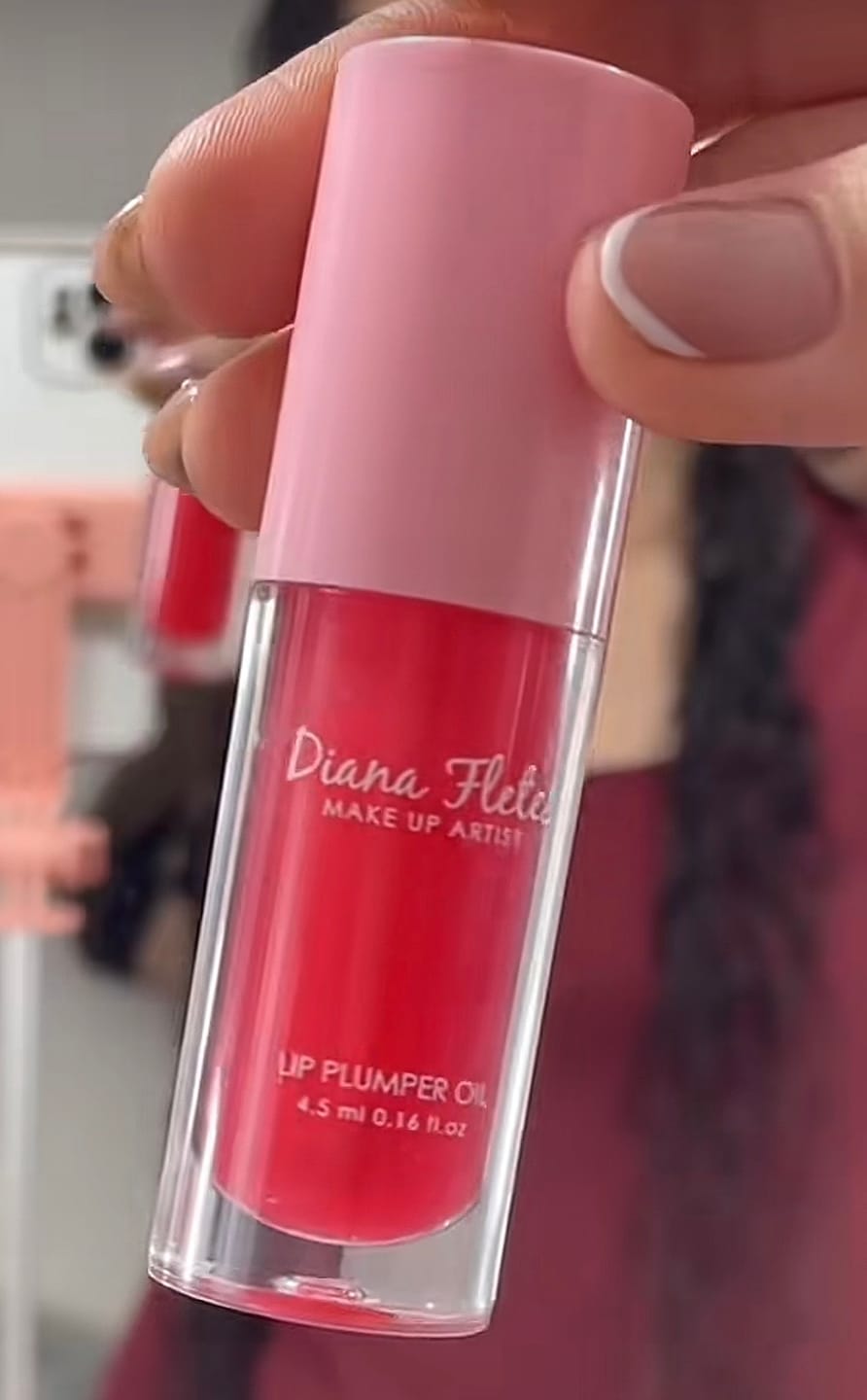 Customer photo review of Lip Oil Plumping (Aumenta Labios)