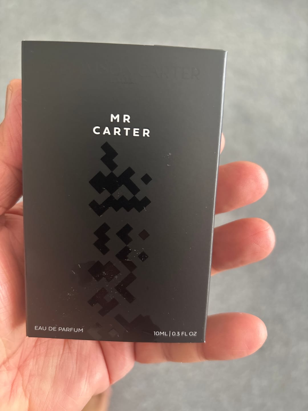 Customer photo review of Mr Carter | Eau de Parfum