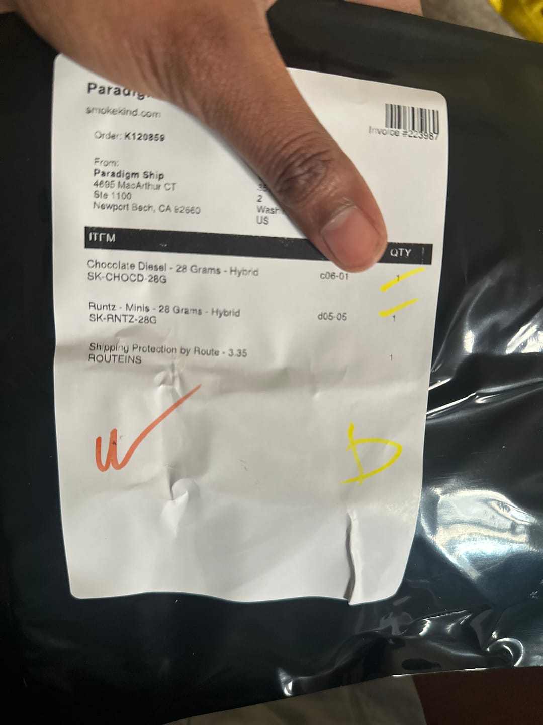 Customer photo review of White Widow MICROS - 28 Grams - Hybrid