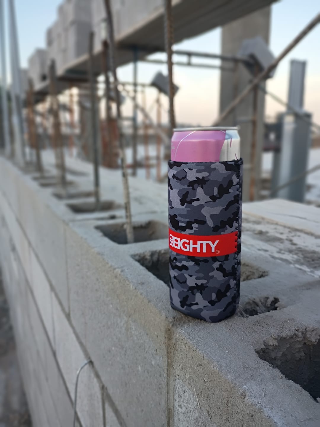 Customer photo review of 80Eighty® Camo Slim Koozie
