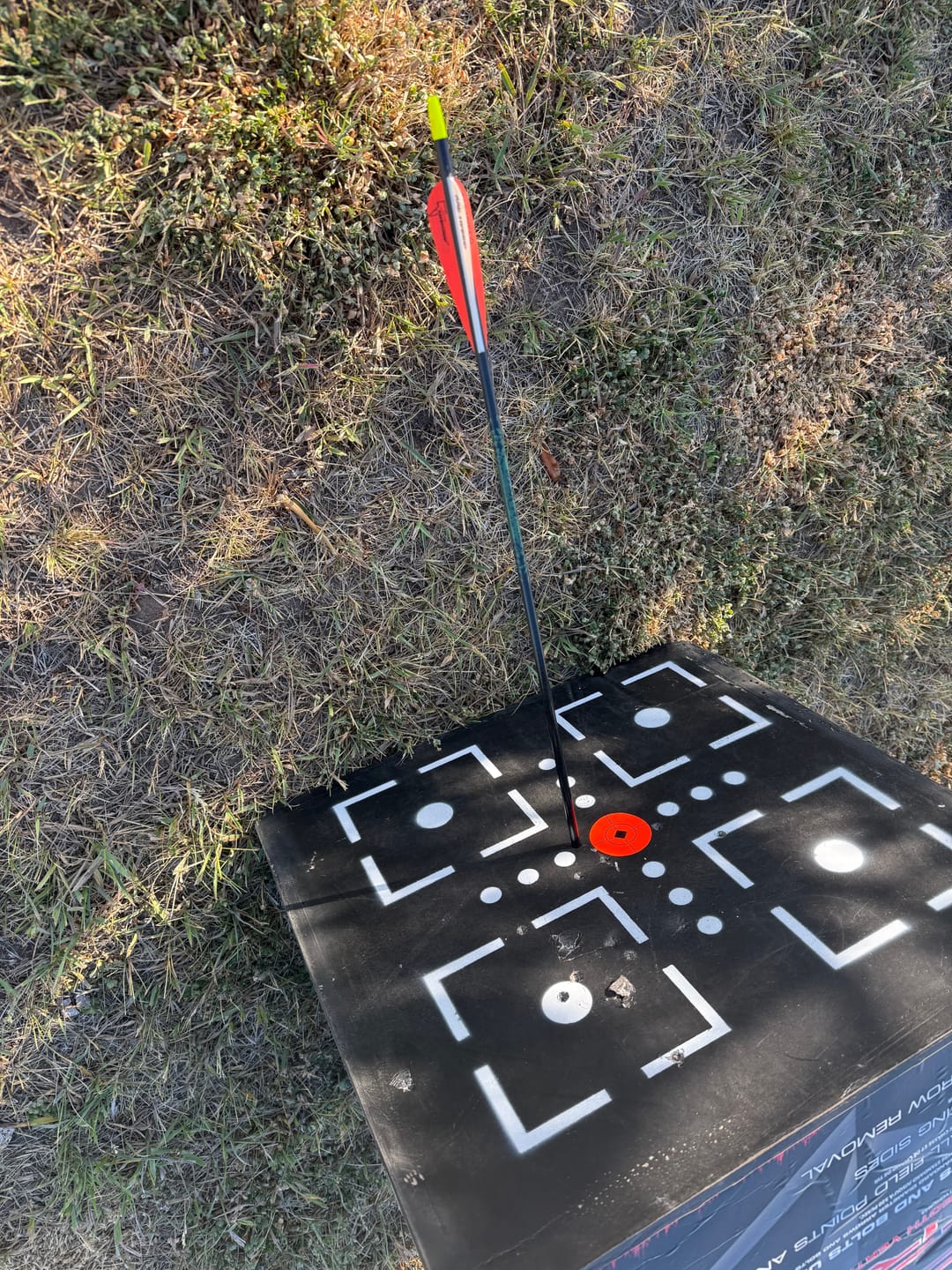 Customer photo review of Cut on Contact Titanium Broadheads (3 Pack)