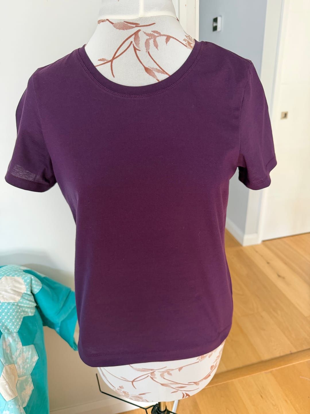 Customer photo review of Plain 100% Cotton Single Jersey Fabric