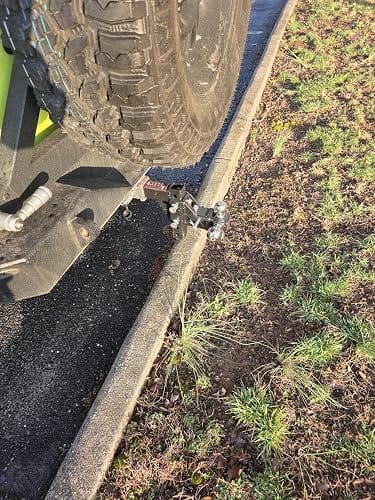 Customer photo review of TYT Adjustable Trailer Hitch 3-in-1 Tri-Ball Mount