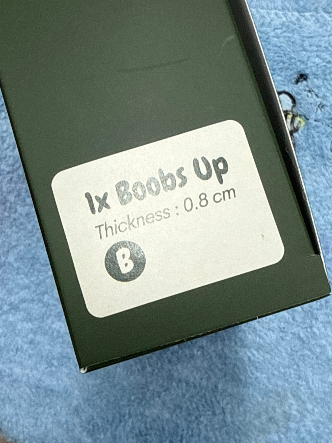 Customer photo review of 1X Boobs Up Nubra In Skin (0.8 cm)