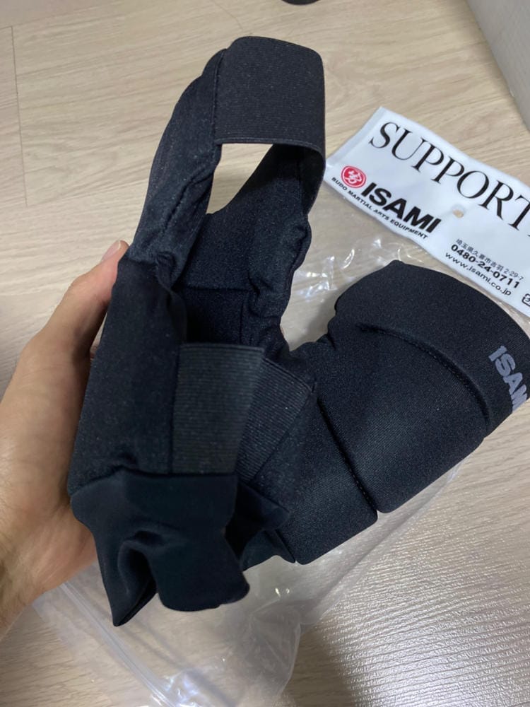 Customer photo review of Wrestling Knee Pads
