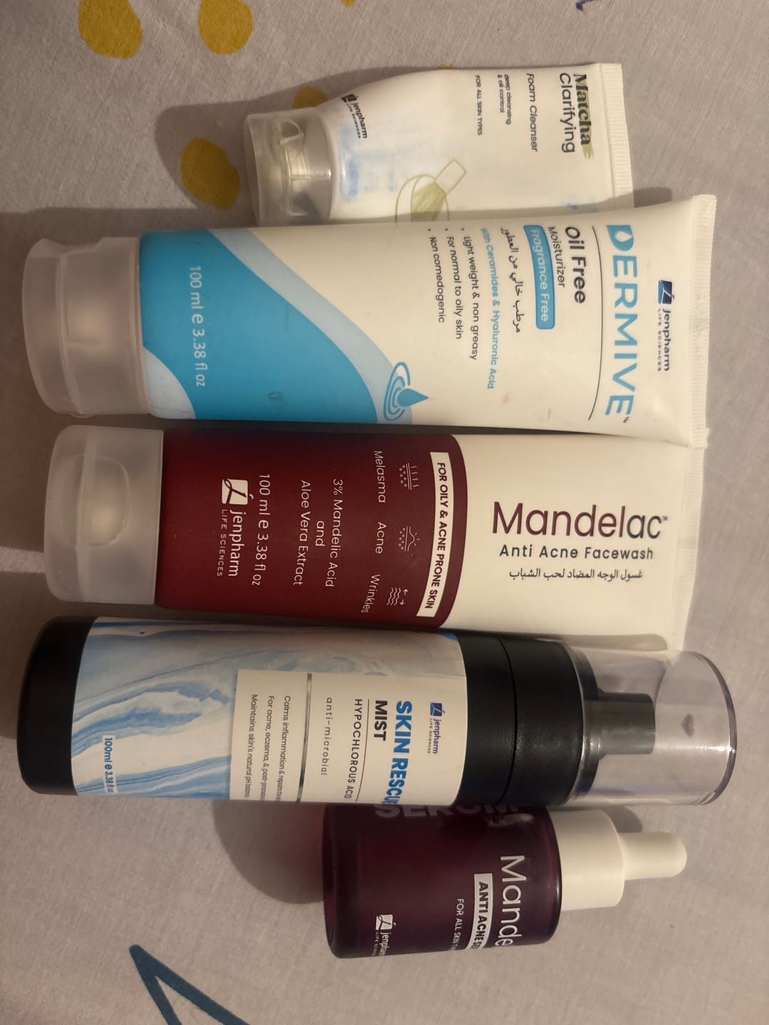 Customer photo review of Dermive Oil-Free Fragrance Free Moisturizer