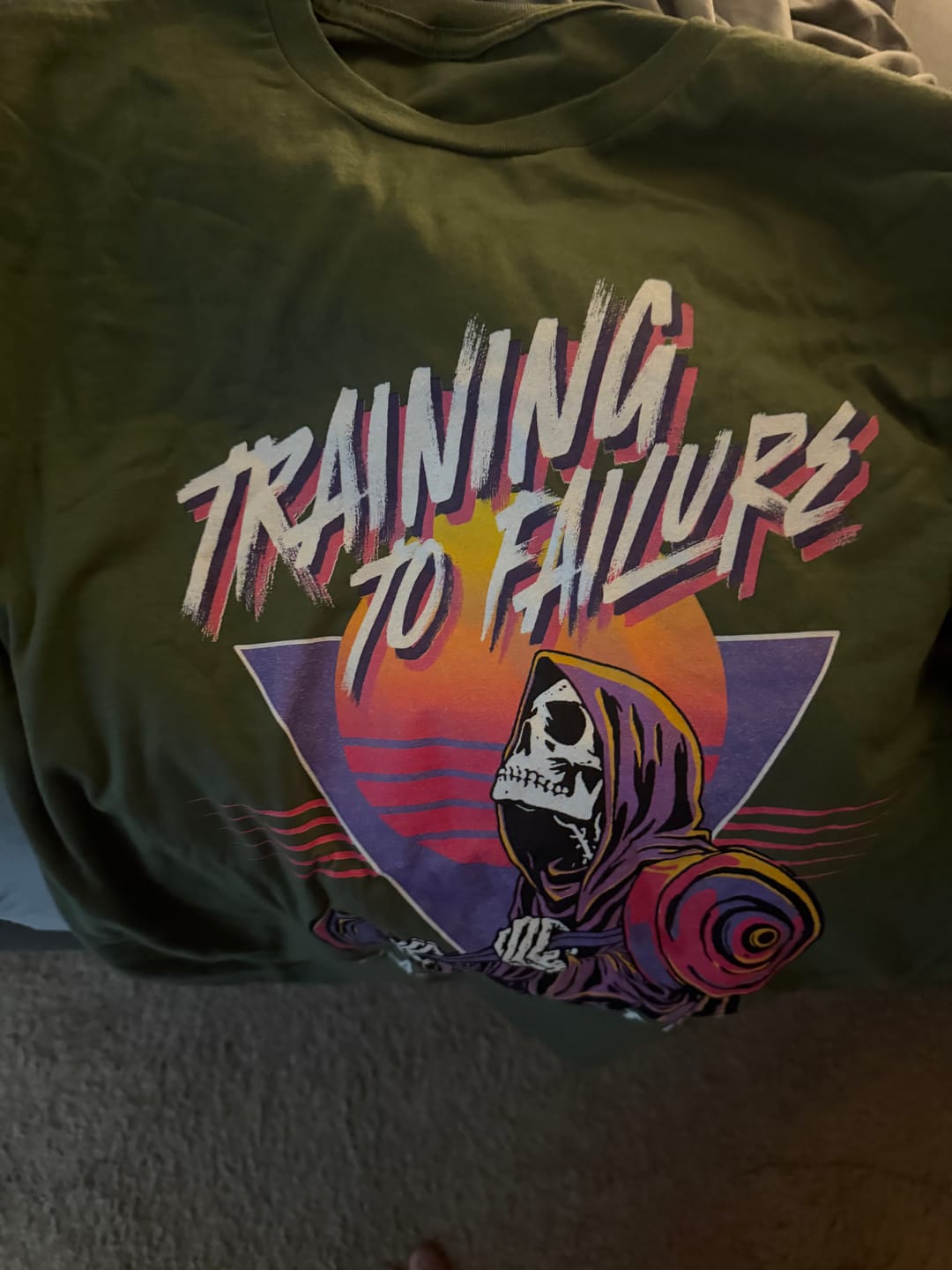 Customer photo review of I Can't Count T-Shirt