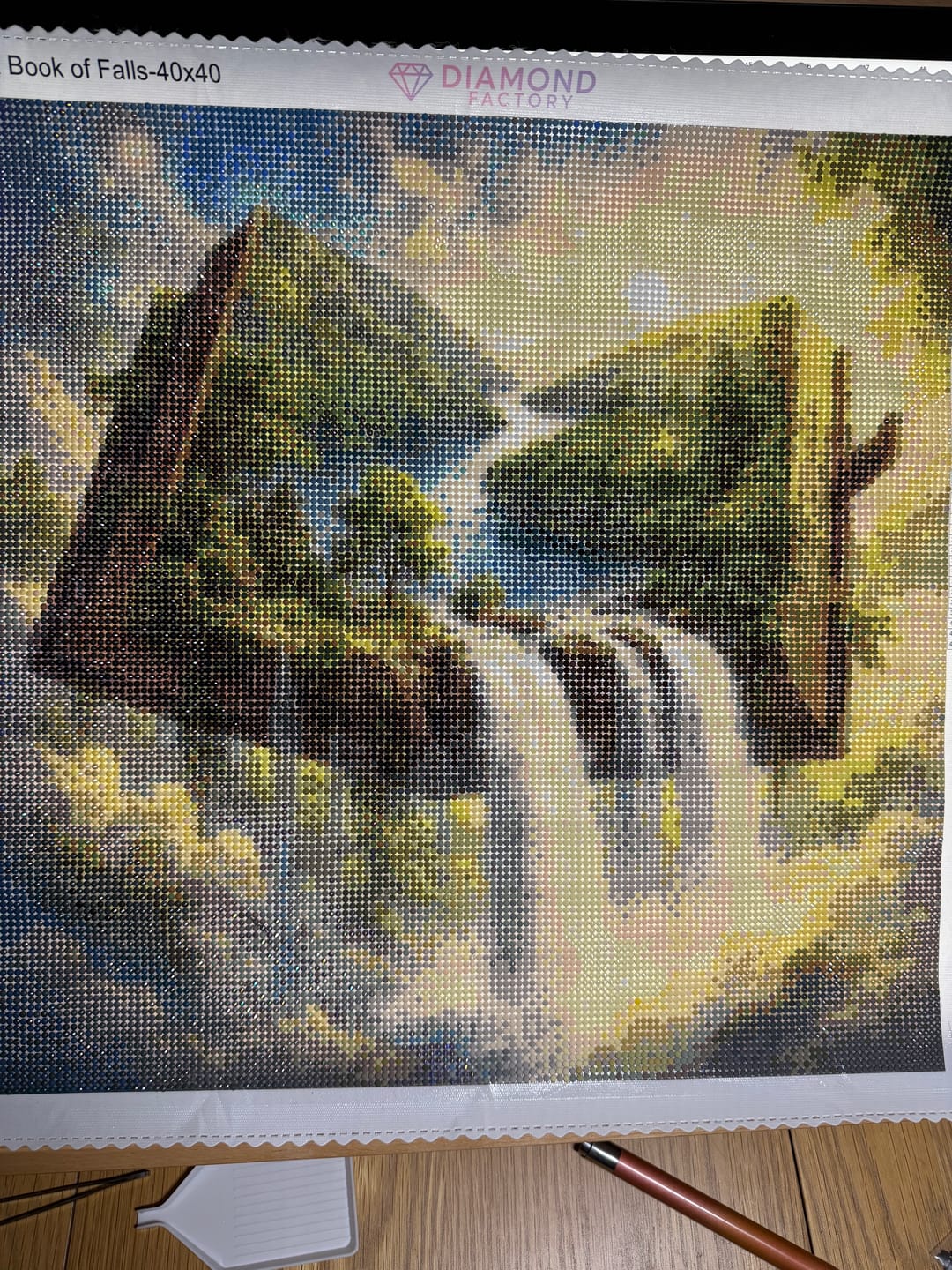 Customer photo review of Book of Falls