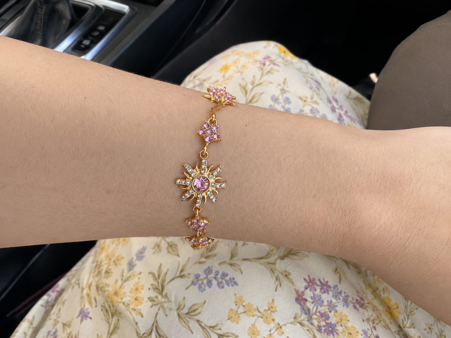 Customer photo review of Golden Sun Princess Bracelet