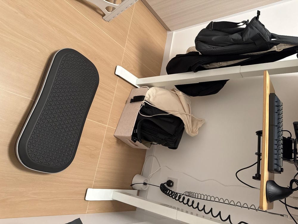 Customer photo review of Level® Balance Board for Standing Desk