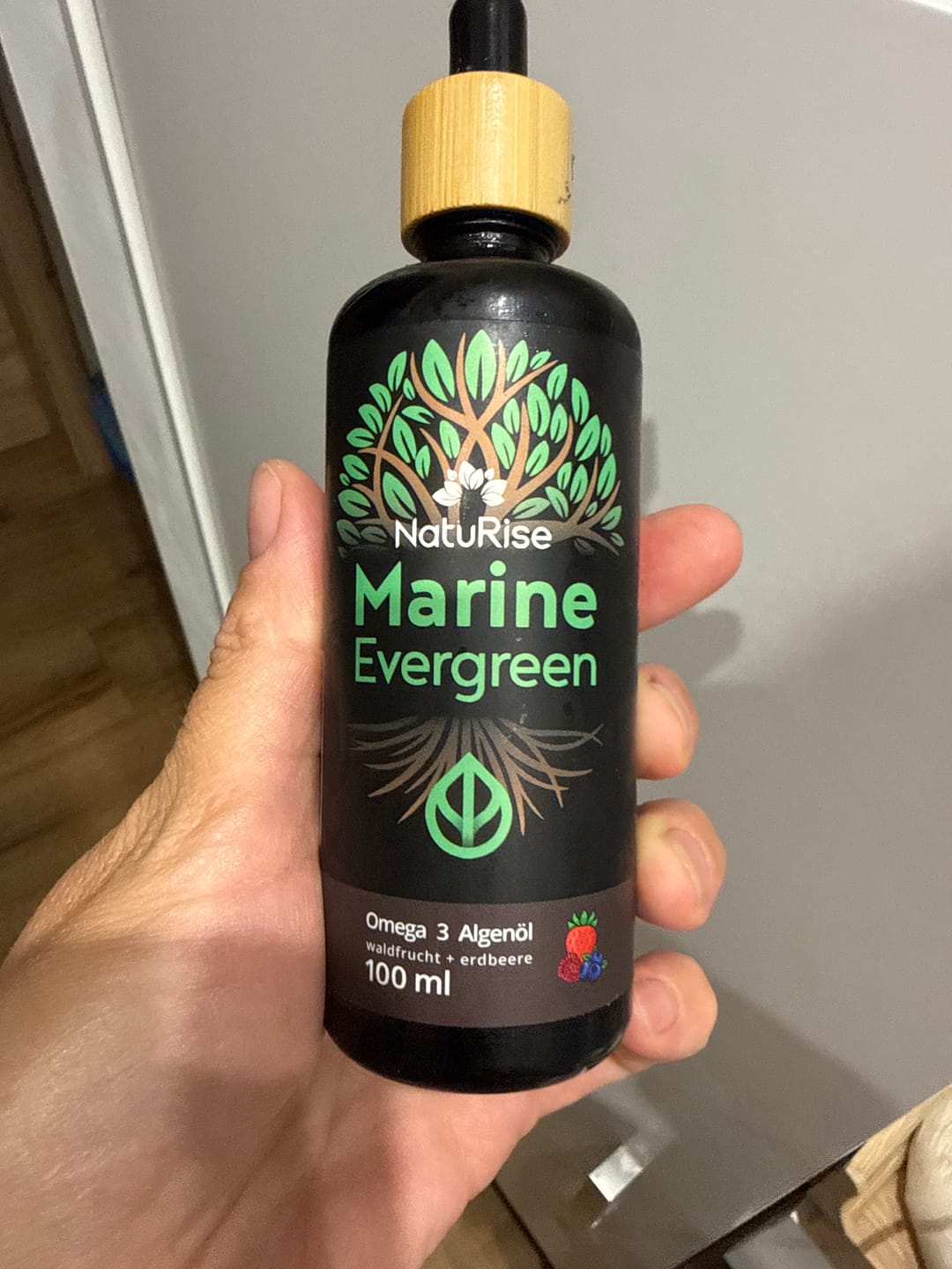Customer photo review of Omega 3 Algenöl (rabattiert)