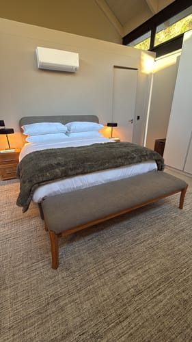 Customer photo review of Sierra Black or White and Gold Table Lamp