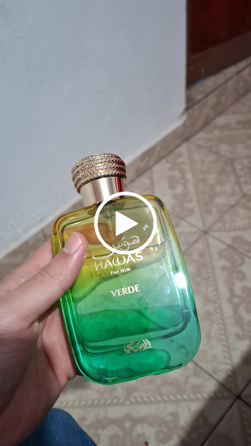Customer video review of Perfume Rasasi Hawas Verde 100ml EDP