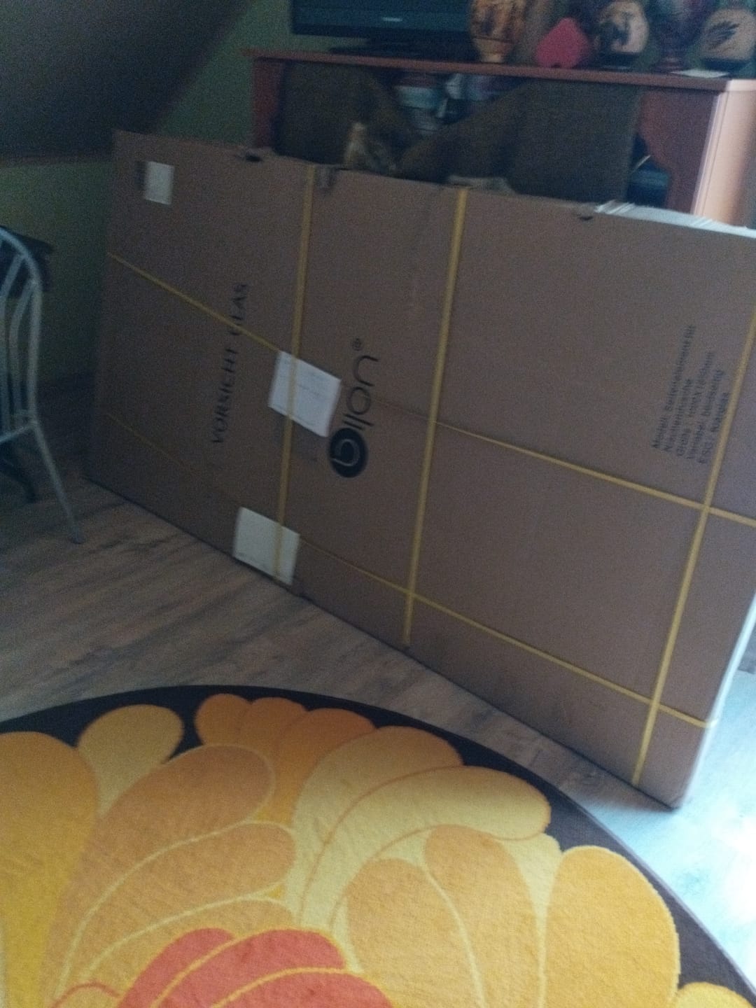 Customer photo review of Eckdusche Duschkabine mit Pendeltür, ESG, Klarglas - Tür 130cm, Höhe: 195cm