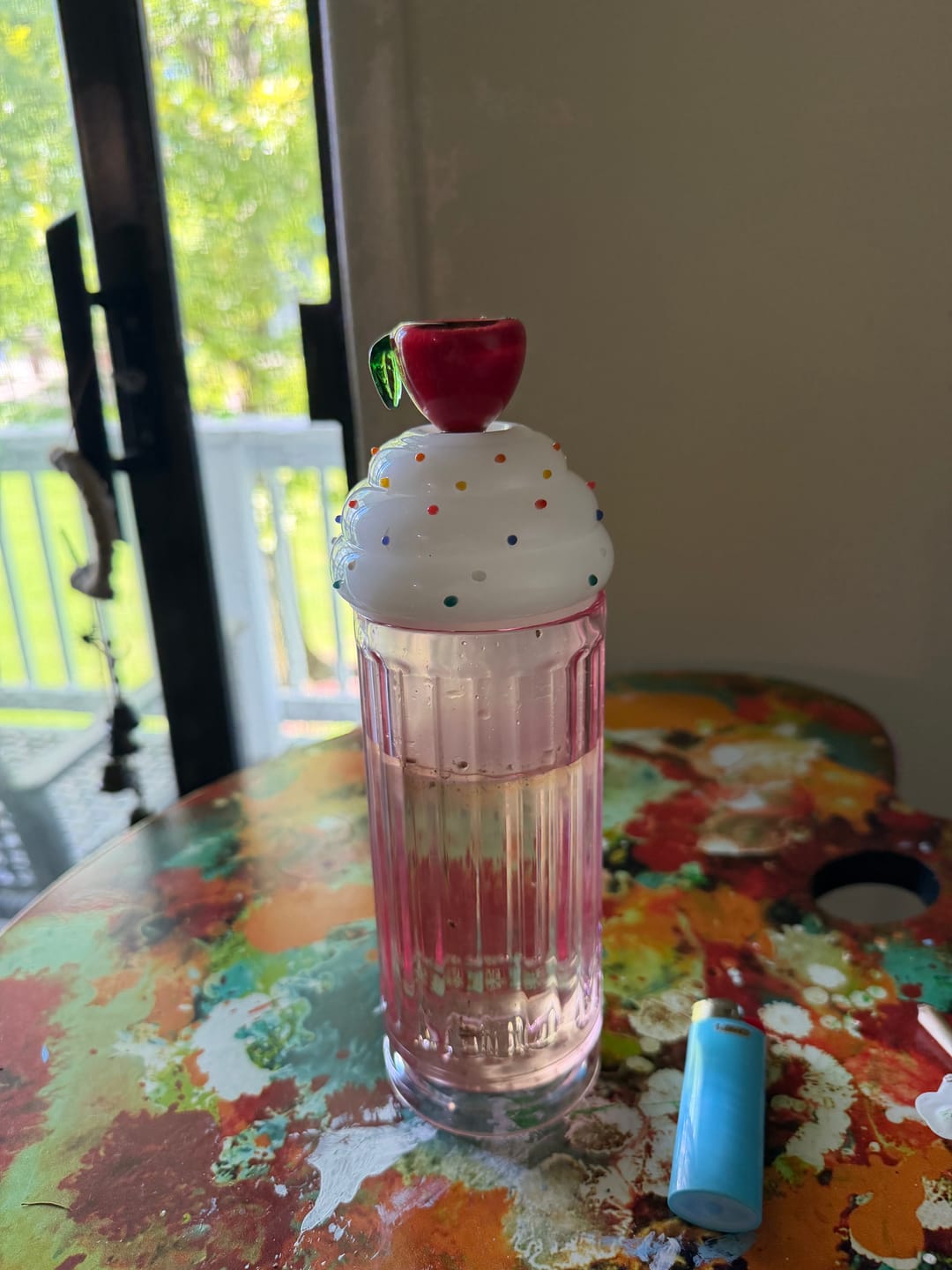 Customer photo review of Milkshake Gravity Bong