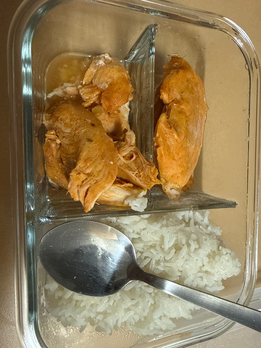 Customer photo review of 68° Chicken Singapore Delights - Panang Red Curry