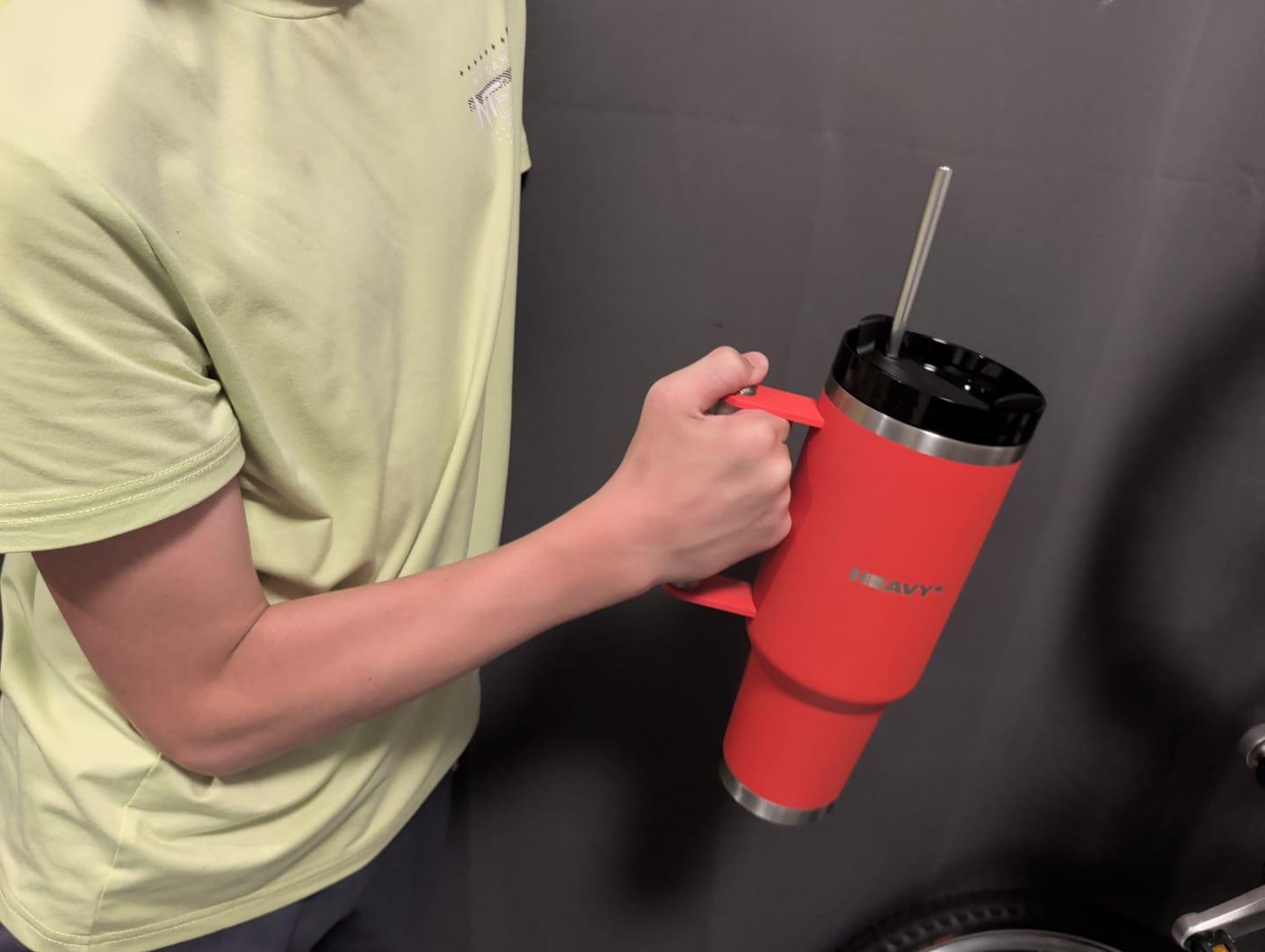 Customer photo review of HEAVY* Tumbler
