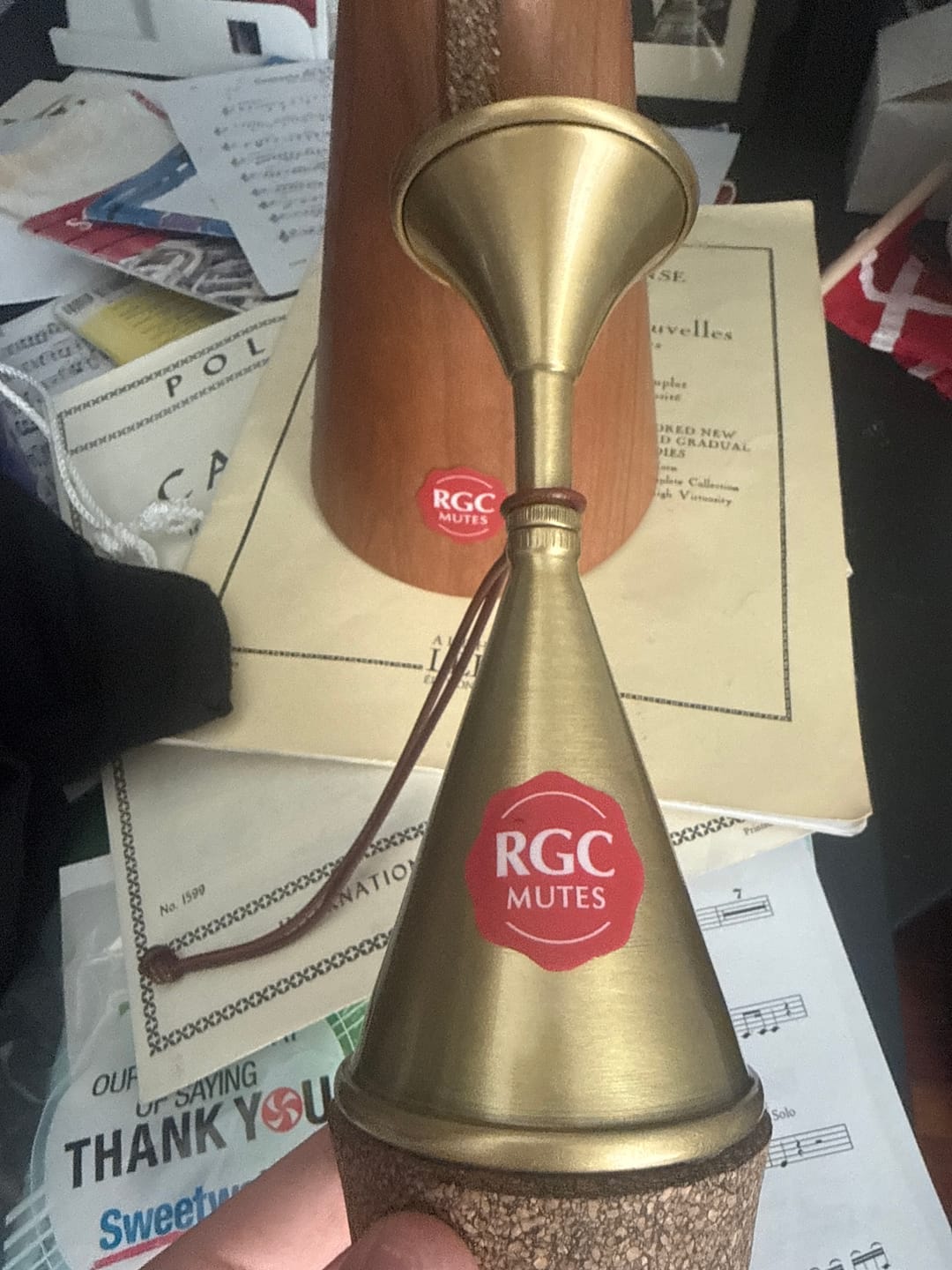 Customer photo review of RGC - Stop Mute for French Horn