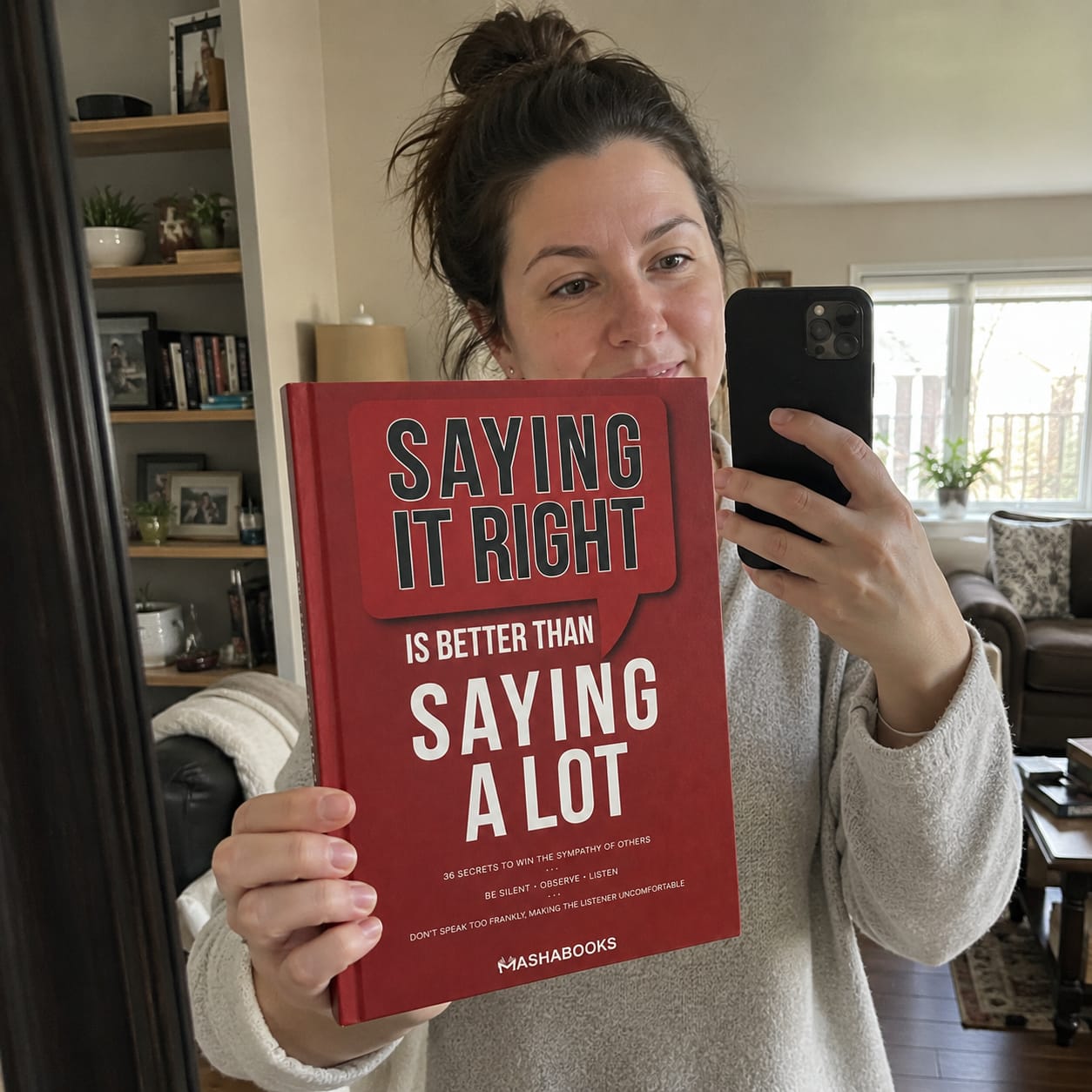 Customer photo review of Saying It Right Is Better Than Saying a Lot