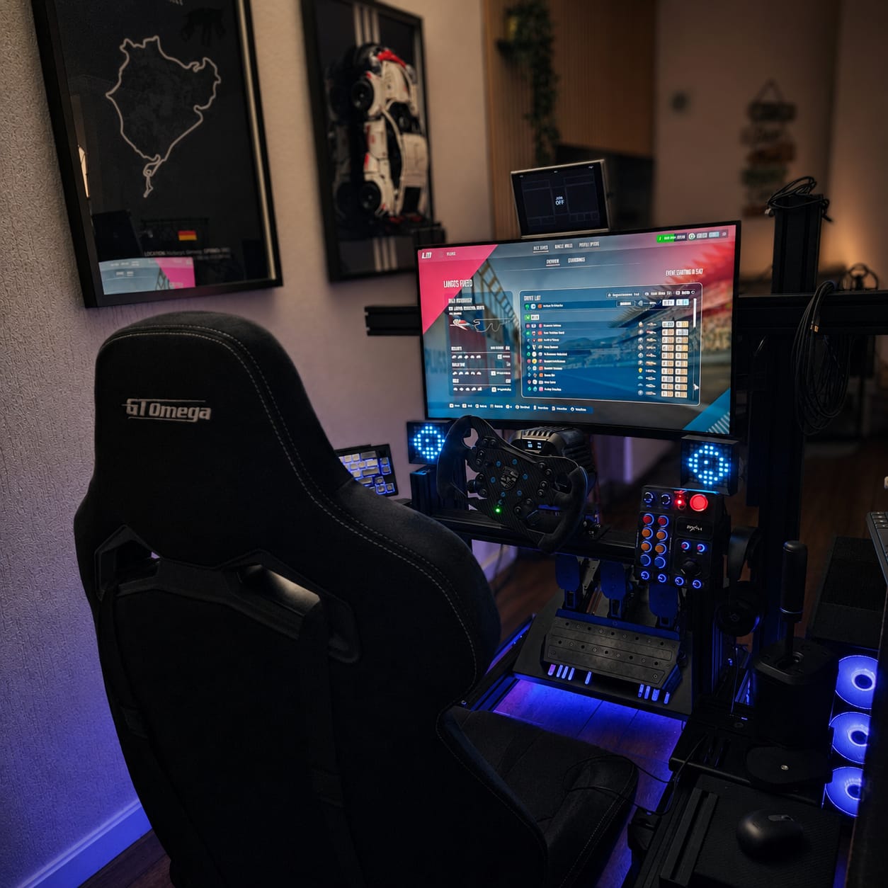 Customer photo review of Simulator Monitor Stand