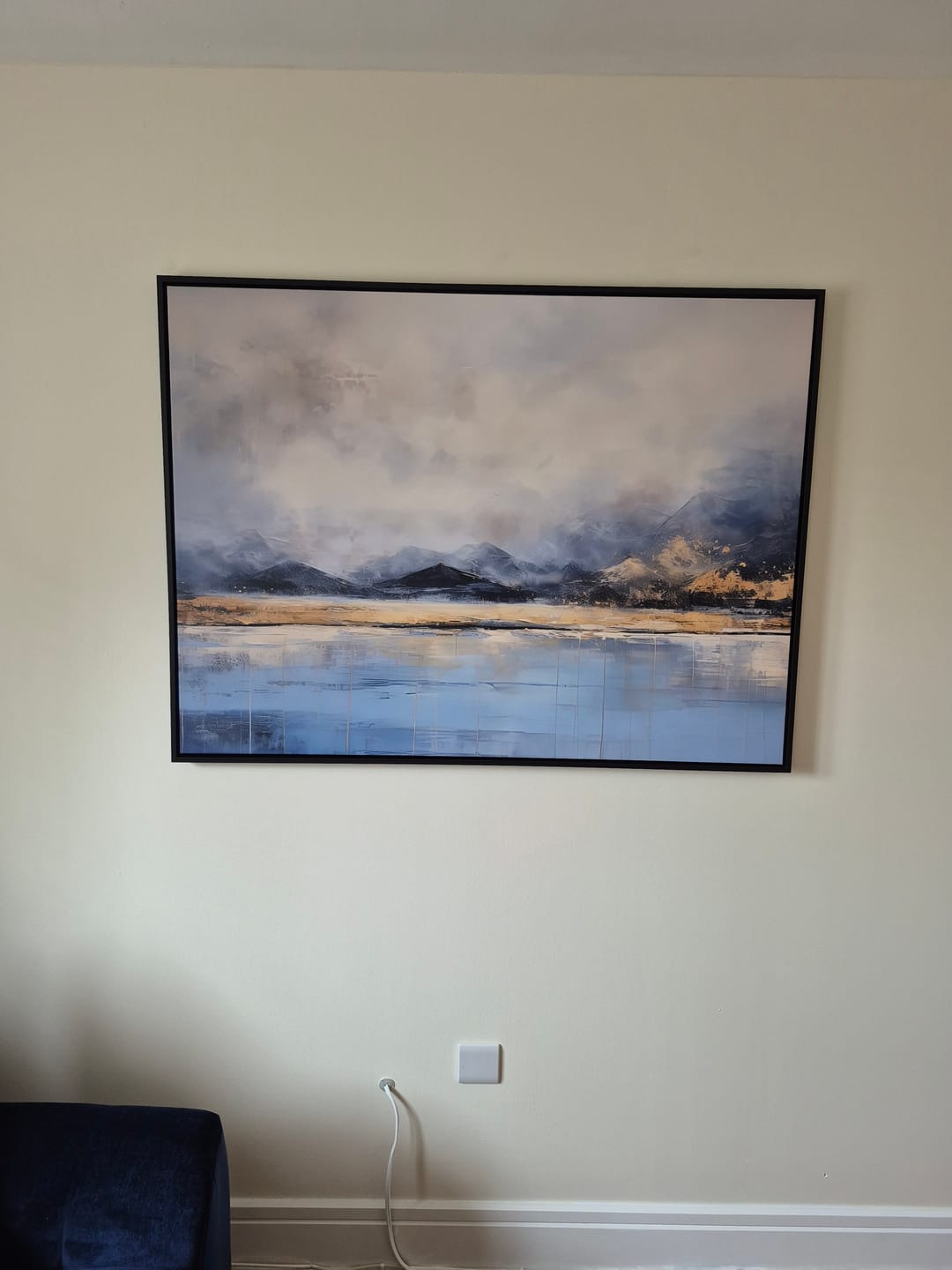Customer photo review of Misty Dawn Canvas Print