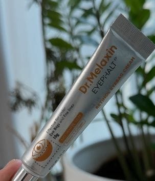 Customer photo review of Retinol Eyebag Cream