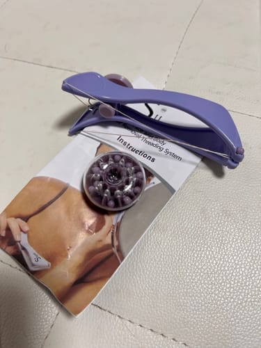 Customer photo review of Depilador facial de hilo Selira
