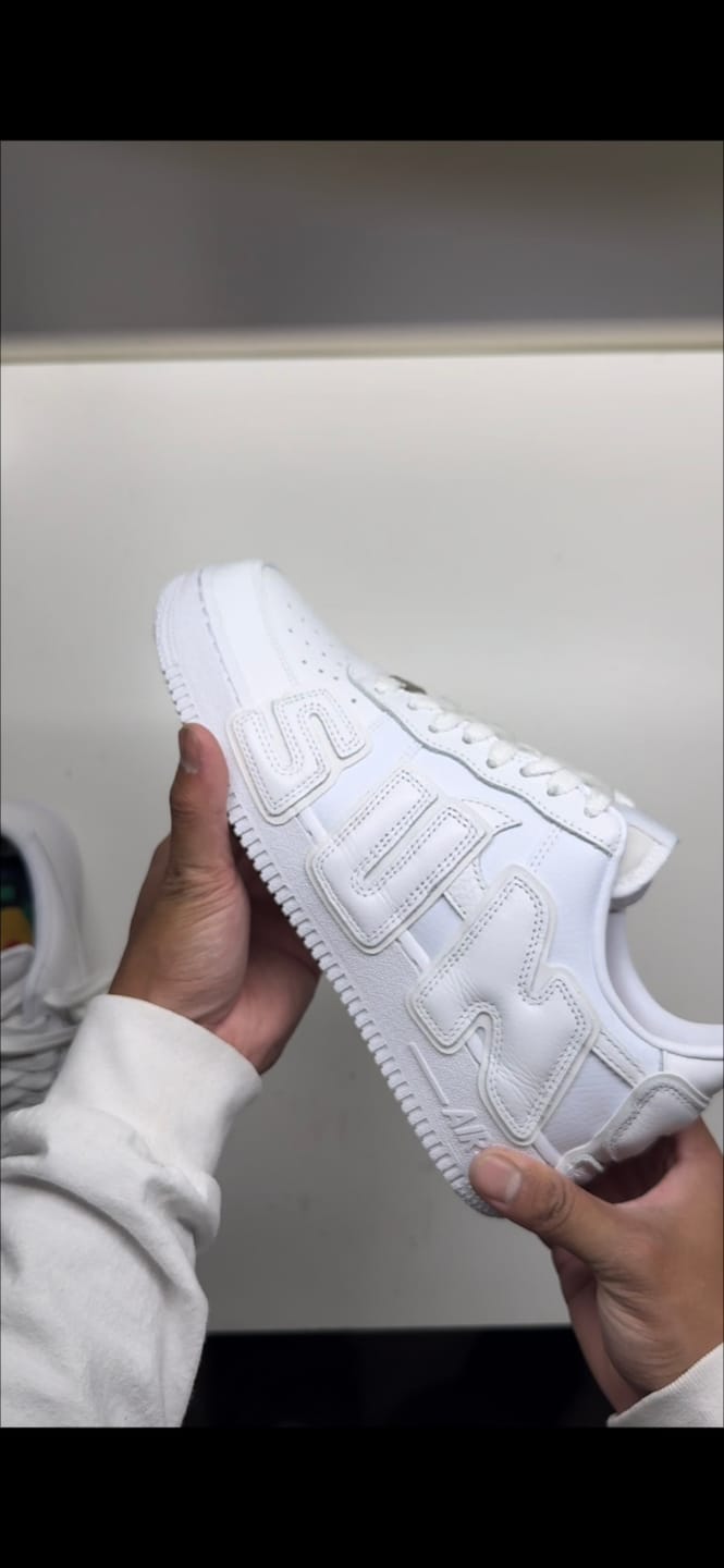 Customer photo review of Nike x CPFM Air Force 1 "Triple White"